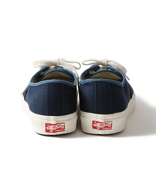 Pilgrim Surf Supply（ピルグリムサーフサプライ）の「VANS×Pilgrim Surf+Supply Vault OG Authentic (Mens)（スニーカー・メンズ・ネイビー・10.5inch/8inch/8.5inch/9.5inch/7.5inch/9inch/10inch）」の4枚目の写真