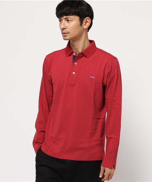 McGREGOR（マックレガー）の「トリコロール刺繍ポロシャツ（ポロシャツ・メンズ・レッド/アイボリー/ネイビー・L/LL/M）」の10枚目の写真