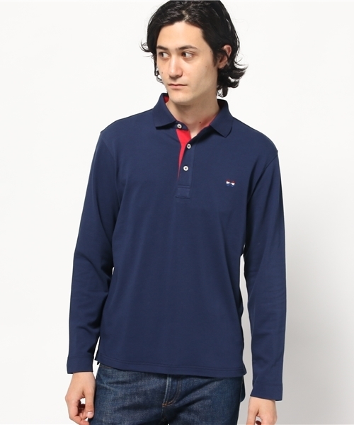 McGREGOR（マックレガー）の「トリコロール刺繍ポロシャツ（ポロシャツ・メンズ・レッド/アイボリー/ネイビー・L/LL/M）」の3枚目の写真