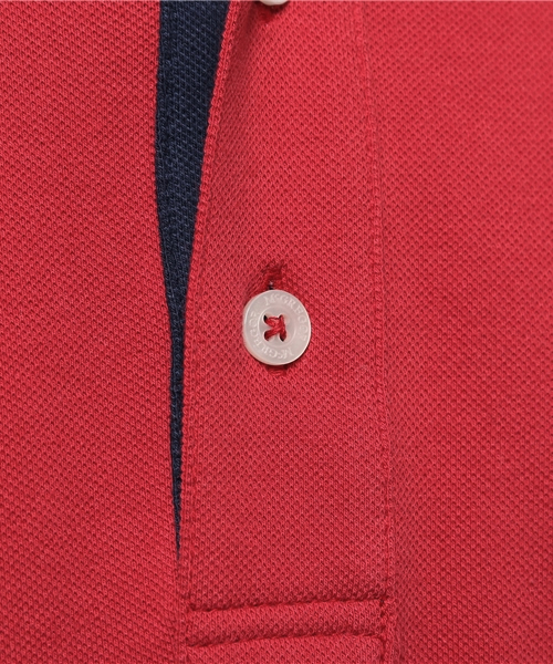 McGREGOR（マックレガー）の「トリコロール刺繍ポロシャツ（ポロシャツ・メンズ・レッド/アイボリー/ネイビー・L/LL/M）」の9枚目の写真