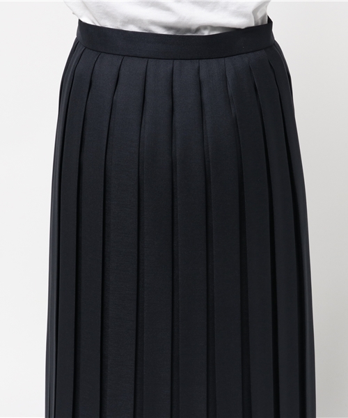 22 OCTOBRE（ヴァンドゥ－オクトーブル）の「プリーツスカート（スカート・レディース・ネイビー/ベージュ・40/36/38）」の4枚目の写真