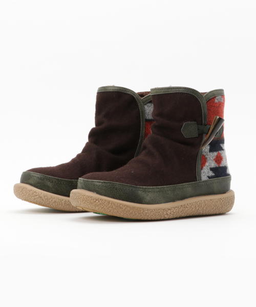 Rin Clover リンクローバー ブラウン ムートンブーツ Rin clover（リンクローバー）の「Rin Clover(リン クローバー