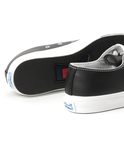 CONVERSE（コンバース）の「CONVERSE: 【JACK PURCELL】 （レザー）（スニーカー・メンズ・ブラック/ホワイト・26.5/26/27/27.5/28/29）」の7枚目の写真