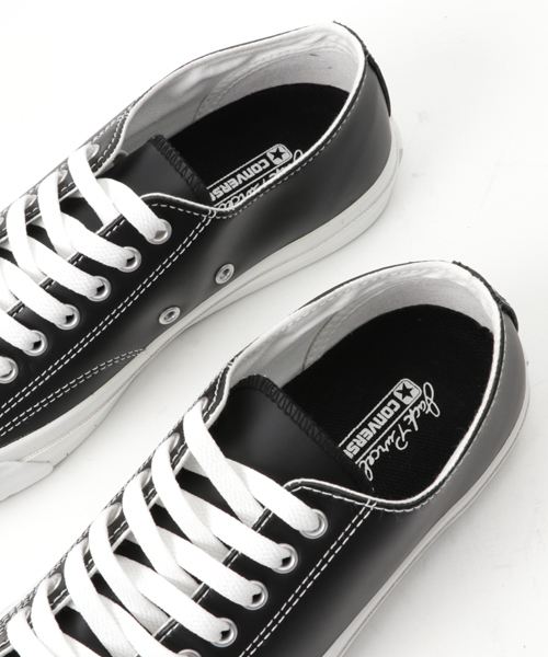 CONVERSE（コンバース）の「CONVERSE: 【JACK PURCELL】 （レザー）（スニーカー・メンズ・ブラック/ホワイト・26.5/26/27/27.5/28/29）」の8枚目の写真