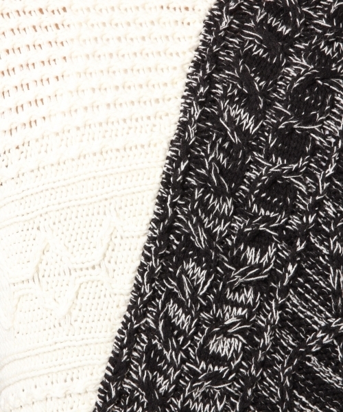 GLOBAL WORK（グローバルワーク）の「3ゲージコットンアクリルタートルニット/726063（ニット/セーター・メンズ・ダークグレー/ホワイト/ブラック/カーキ・MEDIUM/SMALL/X-LARGE/LARGE）」の20枚目の写真