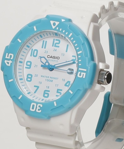 CASIO（カシオ）『クォーツスタンダードアナログラバーベルトラウンドフェイス腕時計』