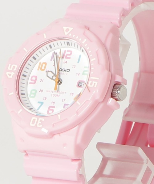 CASIO（カシオ）『クォーツスタンダードアナログラバーベルトラウンドフェイス腕時計』