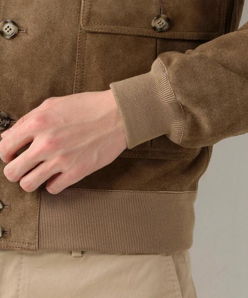 OLD UNITED ARROWS バルスター スエードレザージャケット OLD UNITED