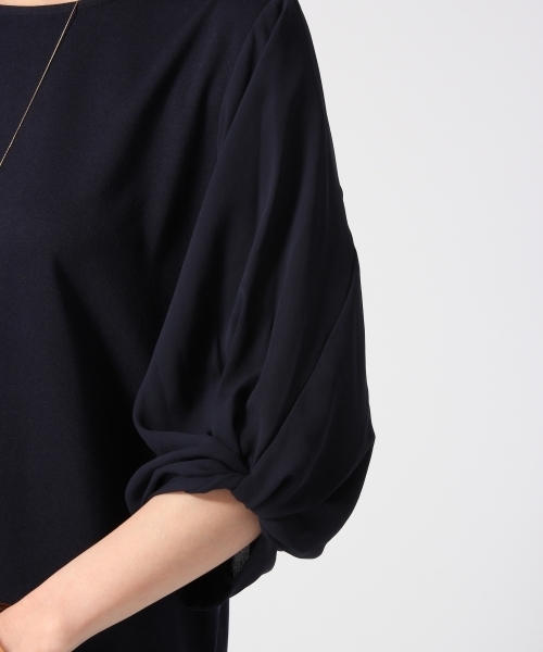 GLOBAL WORK(グローバルワーク)の「【吸水速乾】ボリュームスリーブ8分袖/739835(Tシャツ/カットソー・レディース・ホワイト/ライトグレー/レッド/オフホワイト/ネイビー・MEDIUM/LARGE)」の18枚目の写真