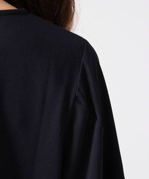 GLOBAL WORK(グローバルワーク)の「【吸水速乾】ボリュームスリーブ8分袖/739835(Tシャツ/カットソー・レディース・ホワイト/ライトグレー/レッド/オフホワイト/ネイビー・MEDIUM/LARGE)」の11枚目の写真