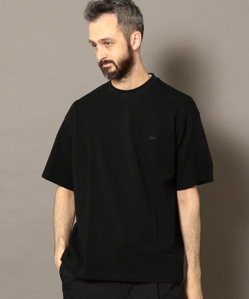 LACOSTE（ラコステ）の「【別注】 ＜LACOSTE (ラコステ）＞ BIG TEE/Tシャツ ◆（Tシャツ/カットソー・メンズ・イエロー/ロイヤルブルー/ネイビー/ブラック/ホワイト・3/5/4/2）」の18枚目の写真