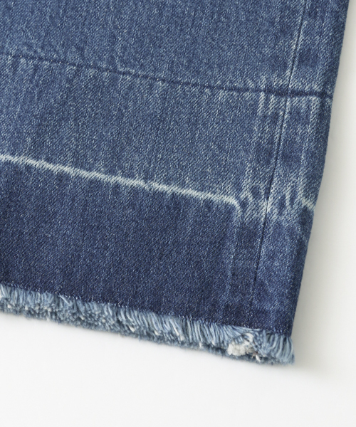 URBAN RESEARCH（アーバンリサーチ）の「 【TRILL掲載】UR ハイウエストデニムワイドパンツ（デニムパンツ・レディース・ライトインディゴブルー/インディゴブルー・38/36）」の9枚目の写真