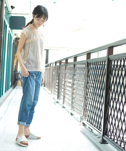 SESTO（セスト）の「カップインソールのスポーツサンダル（サンダル・レディース・ブラック/アイボリー/グレー/ブラック系その他/ベージュ/レオパード/シルバー・L/LL/3L/S/M）」の20枚目の写真