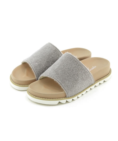 SESTO（セスト）の「カップインソールのスポーツサンダル（サンダル・レディース・ブラック/アイボリー/グレー/ブラック系その他/ベージュ/レオパード/シルバー・L/LL/3L/S/M）」の17枚目の写真