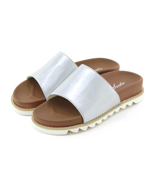 SESTO（セスト）の「カップインソールのスポーツサンダル（サンダル・レディース・ブラック/アイボリー/グレー/ブラック系その他/ベージュ/レオパード/シルバー・L/LL/3L/S/M）」の19枚目の写真