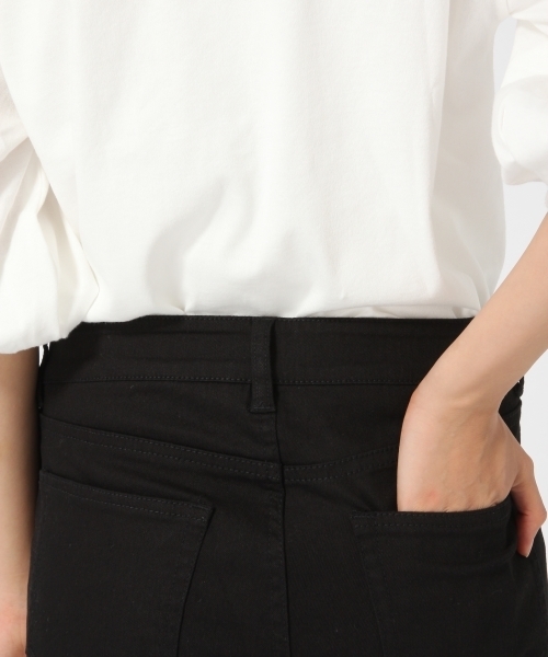 GLOBAL WORK（グローバルワーク）の「【抜群のストレッチ】カラースキニーパンツ/759716（その他パンツ・レディース・パープル/ブラック/ブラウン/グリーン/ダークブラウン・SMALL/LARGE/X-LARGE/MEDIUM）」の7枚目の写真