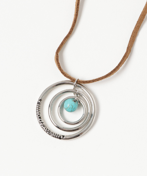 チャイハネ(チャイハネ)の「【チャイハネ】ギャラックMEN'Sネックレス(ネックレス・メンズ・クリア/ブラウン/ターコイズブルー/ブラック/レッド・FREE)」の3枚目の写真