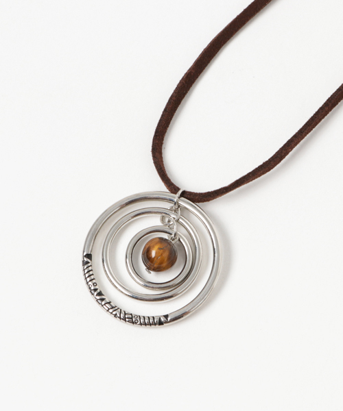 チャイハネ(チャイハネ)の「【チャイハネ】ギャラックMEN'Sネックレス(ネックレス・メンズ・クリア/ブラウン/ターコイズブルー/ブラック/レッド・FREE)」の2枚目の写真