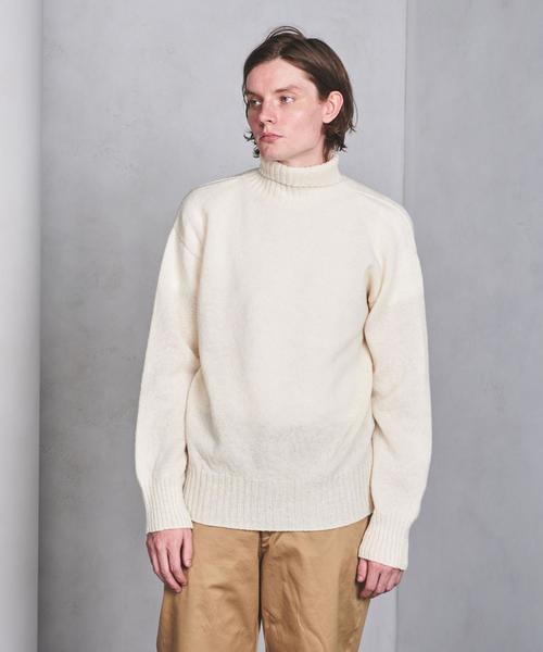 アナトミカ シェットランド セーター タートル NATURAL SHETLAND WOOL SWEATER | ANATOMICA SAPPORO アナトミカ札幌