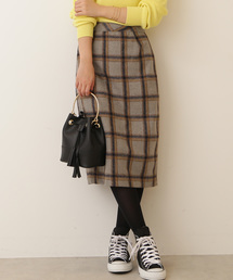 N.（N. Natural Beauty Basic） | チェックタイトスカート(スカート)