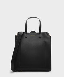 オーバーサイズストラクチャートートバッグ / OVERSIZED STRUCTURED TOTE BAG