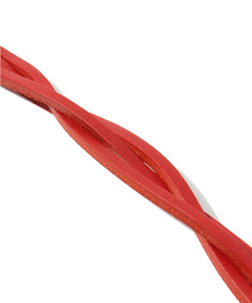 NANO universe(ナノユニバース)の「イタリーレザーツイストブレス(ブレスレット・メンズ・ブラック/ネイビー/パープル/レッド/ブルー/オレンジ/イエロー/グリーン/キャメル/チョコ/ボルドー・FREE)」の16枚目の写真