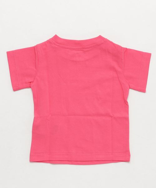 adidas（アディダス）の「トレフォイルTシャツ INFANT TREFOIL TEE オリジナルス（Tシャツ/カットソー・キッズ・ホワイト×ブラック/ピンク/ブルー/ブラック×ホワイト/ホワイト×ピンク/ミント/ネイビー・100/80/90）」の8枚目の写真