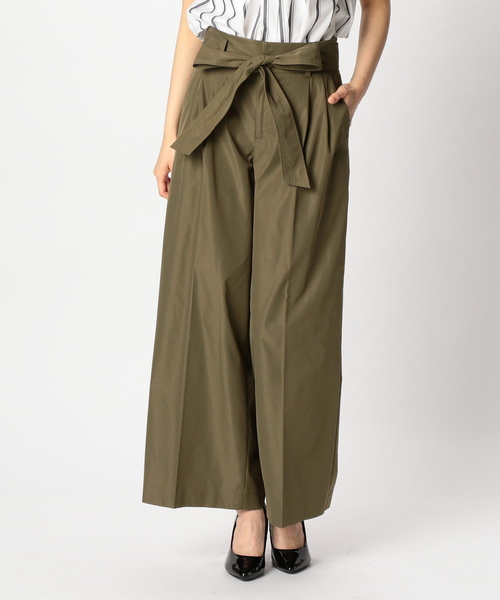 NARACAMICIE（ナラカミーチェ）の「ポリエステル ワイドパンツ（その他パンツ・レディース・ネイビー/カーキ/ベージュ・LARGE/MEDIUM/SMALL）」の6枚目の写真