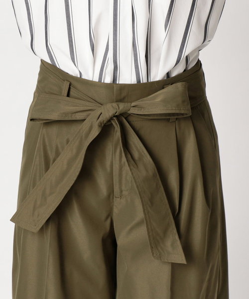 NARACAMICIE（ナラカミーチェ）の「ポリエステル ワイドパンツ（その他パンツ・レディース・ネイビー/カーキ/ベージュ・LARGE/MEDIUM/SMALL）」の8枚目の写真