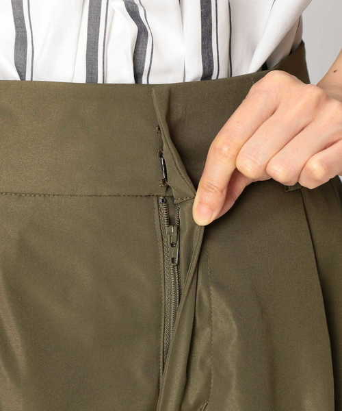 NARACAMICIE（ナラカミーチェ）の「ポリエステル ワイドパンツ（その他パンツ・レディース・ネイビー/カーキ/ベージュ・LARGE/MEDIUM/SMALL）」の11枚目の写真