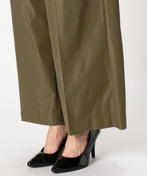 NARACAMICIE（ナラカミーチェ）の「ポリエステル ワイドパンツ（その他パンツ・レディース・ネイビー/カーキ/ベージュ・LARGE/MEDIUM/SMALL）」の14枚目の写真