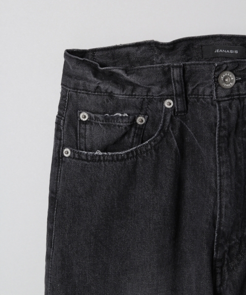 JEANASIS（ジーナシス）の「USEDデニムパンツ/803727（デニムパンツ・レディース・ブラック/ブルー・SMALL/MEDIUM）」の6枚目の写真