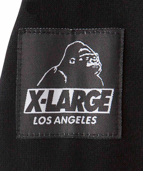 XLARGE KIDS（エクストララージキッズ）の「SWEAT STADIUM JACKET（スタジャン・キッズ・アッシュグレー/レッド・2T/4T/5T/6T/7T）」の6枚目の写真