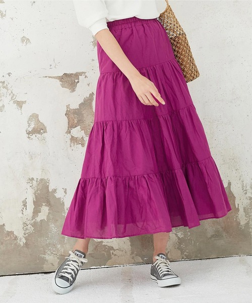 Titivate ティティベイト の ｺｯﾄﾝﾃｨｱｰﾄﾞｽｶｰﾄ スカート Wear