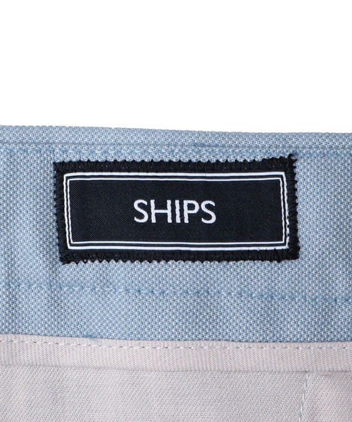 SHIPS(シップス)の「SD: 【ノープリ―ツ】 コットン ソリッド バーズアイ ドレス パンツ (ライトブルー)(その他パンツ・メンズ・ライトブルー・44/46/48/50/42)」の5枚目の写真