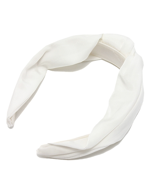 ROSE BUD（ローズバッド）の「(LL ACCESSORIES)スカーフ カチューシャ（カチューシャ・レディース・ブラック/ローズ/ホワイト/ブルー・ONE SIZE）」の2枚目の写真