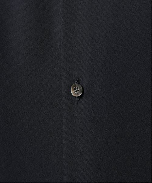 EDIFICE（エディフィス）の「LA BOUCLE / ラブ―クル アムンゼンノーカラーシャツ 7/S（シャツ/ブラウス・メンズ・ネイビー/グレー・44/46/48）」の6枚目の写真