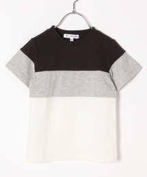 GLOBAL WORK | 【キッズ】カットキリカエＴ半袖/840124(Tシャツ/カットソー)