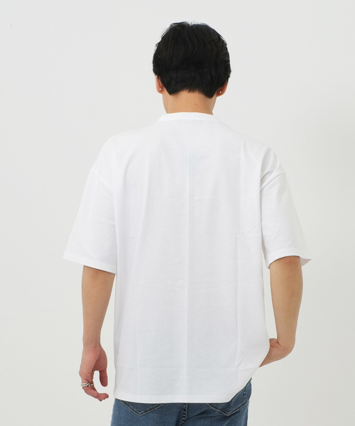 GOSTAR DE FUGA（ゴスタール ジフーガ）の「フロントデザインTシャツ/半袖カットソー（Tシャツ/カットソー・メンズ・ホワイト/ブラック・FREE）」の4枚目の写真