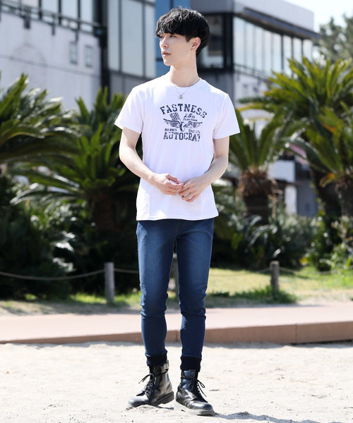 TopIsm(トップイズム)の「アメカジ擦れロゴプリント半袖クルーネックTシャツ(Tシャツ/カットソー・メンズ・その他1/その他4/その他12/その他7/その他10/その他8/その他3/その他13/その他2/その他6/その他11/その他5/その他9・L/LL/M)」の14枚目の写真