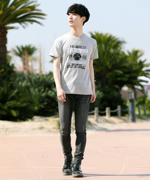 TopIsm(トップイズム)の「アメカジ擦れロゴプリント半袖クルーネックTシャツ(Tシャツ/カットソー・メンズ・その他1/その他4/その他12/その他7/その他10/その他8/その他3/その他13/その他2/その他6/その他11/その他5/その他9・L/LL/M)」の16枚目の写真