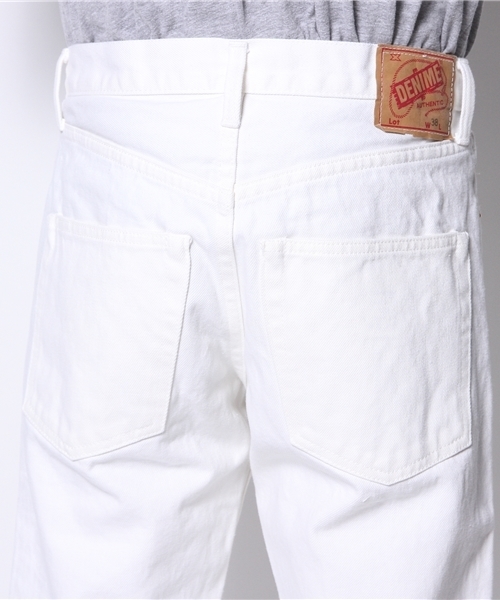 Denime(ドゥニーム)の「WHITE DNM 5P PANTS(デニムパンツ・メンズ・ホワイト・LARGE/SMALL/MEDIUM)」の8枚目の写真
