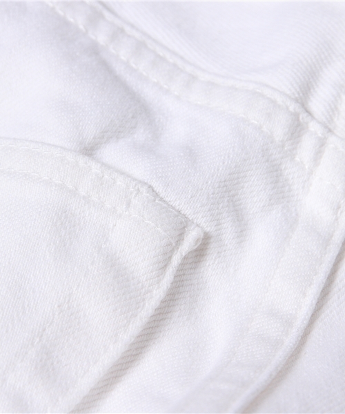 Denime(ドゥニーム)の「WHITE DNM 5P PANTS(デニムパンツ・メンズ・ホワイト・LARGE/SMALL/MEDIUM)」の4枚目の写真