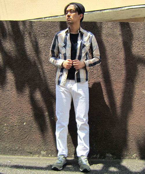 Denime(ドゥニーム)の「WHITE DNM 5P PANTS(デニムパンツ・メンズ・ホワイト・LARGE/SMALL/MEDIUM)」の11枚目の写真