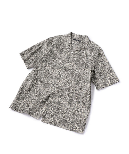 SHIPS（シップス）の「SCO: オープンカラー プリント ショートスリーブ シャツ2（シャツ/ブラウス・メンズ・ブラック/オリーブ・SMALL/MEDIUM/LARGE/X-LARGE）」の10枚目の写真