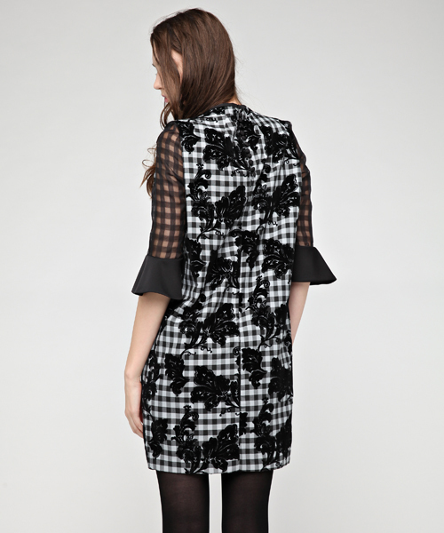 mame（マメ）の「ONEPIECE（ワンピース・レディース・ブラック・1/2）」の3枚目の写真