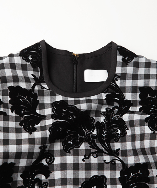 mame（マメ）の「ONEPIECE（ワンピース・レディース・ブラック・1/2）」の4枚目の写真