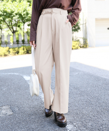 ホソベルトツキストレートパンツ 854187