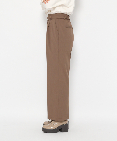 Heather（ヘザー）の「ホソベルトツキストレートパンツ 854187（その他パンツ・レディース・ブラウン/ライトベージュ/ミント・SMALL/MEDIUM）」の9枚目の写真