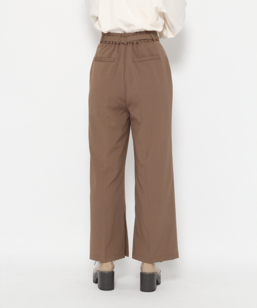 Heather（ヘザー）の「ホソベルトツキストレートパンツ 854187（その他パンツ・レディース・ブラウン/ライトベージュ/ミント・SMALL/MEDIUM）」の10枚目の写真